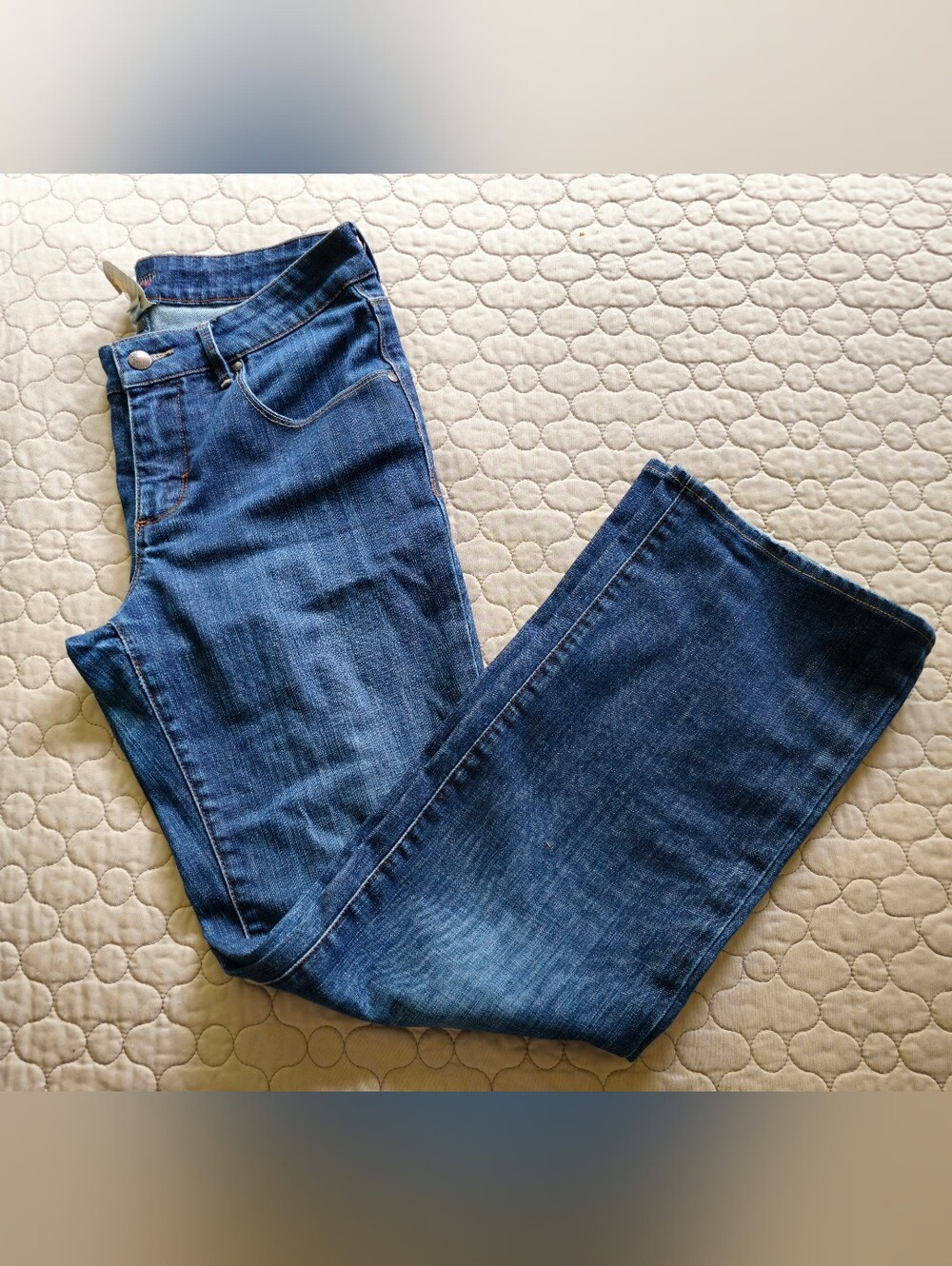 Worn Straight Leg  Jeans